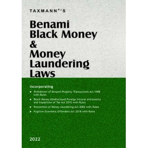 Taxmann's Benami Black Money & Money Laundering Laws